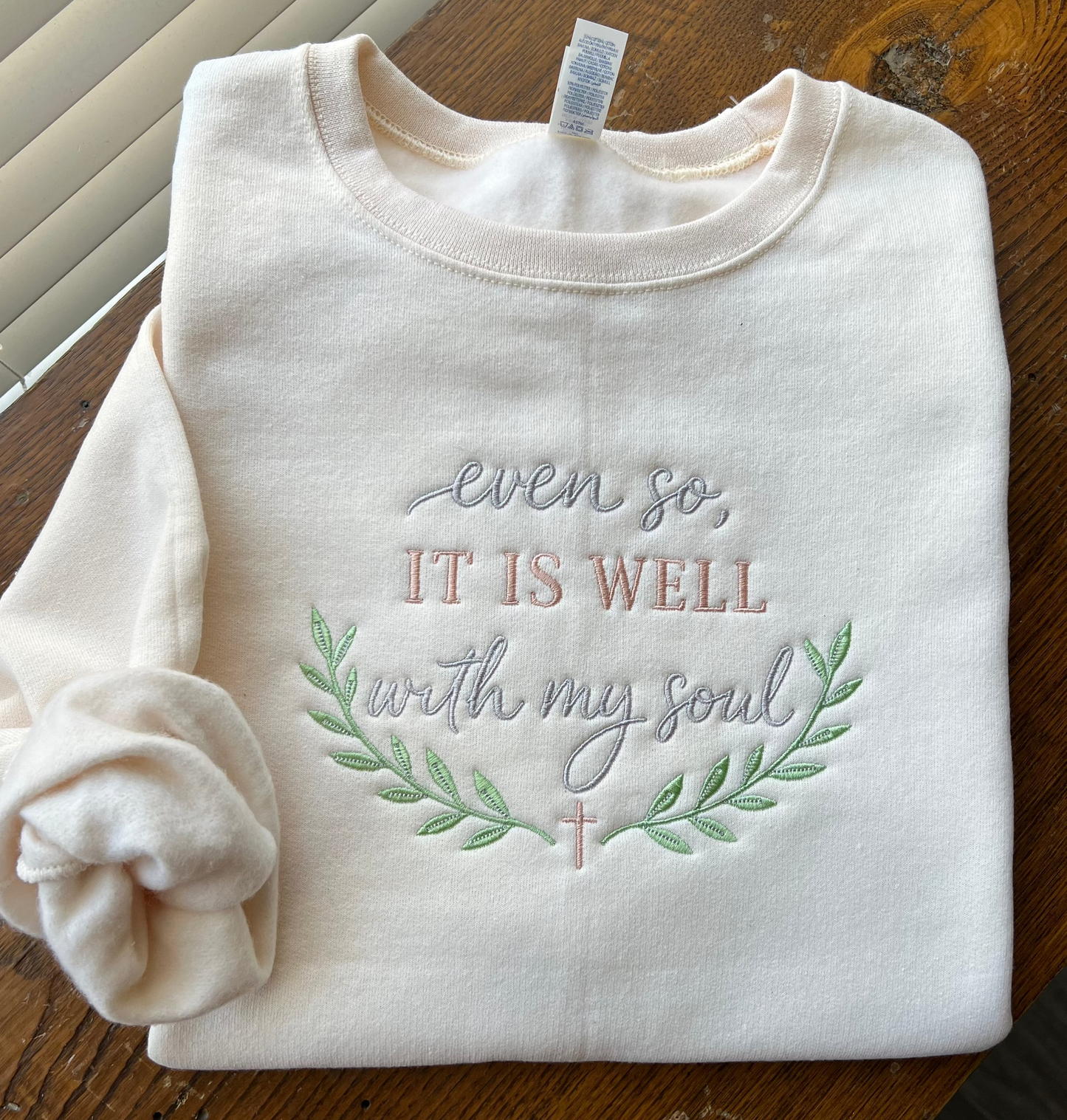It Is Well With My Soul Crewneck