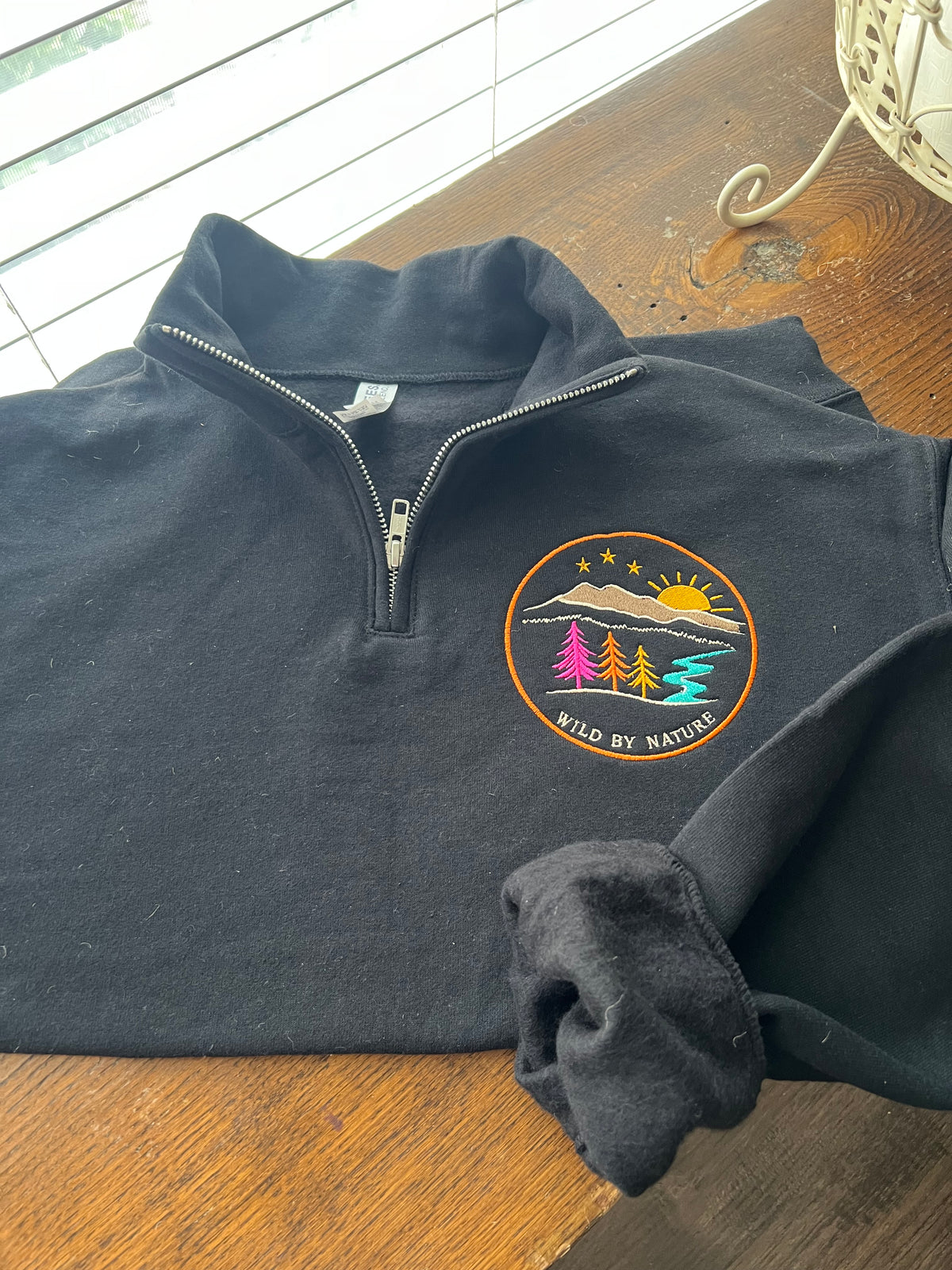 Wild By Nature 1/4 Zip Sweatshirt