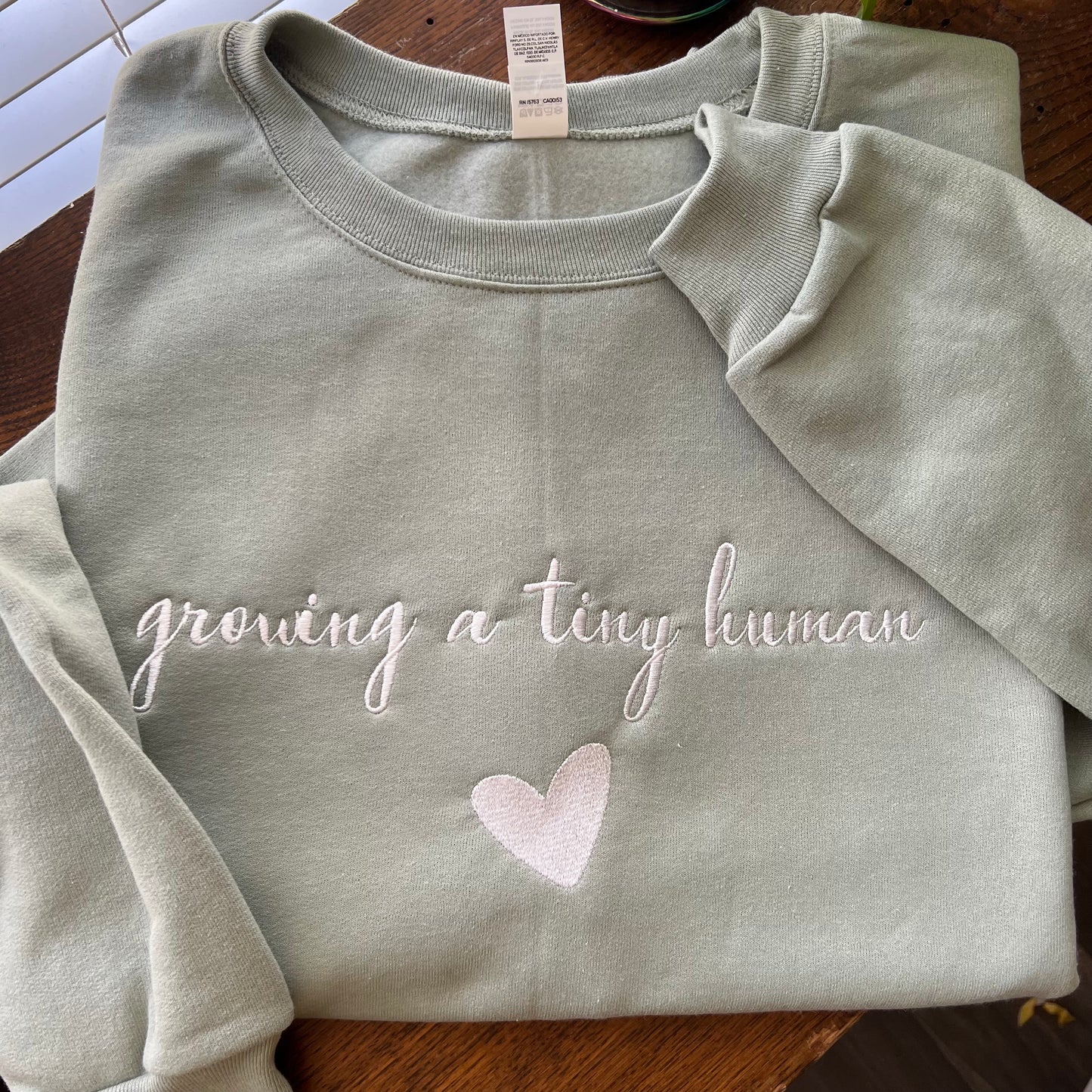 Growing a Tiny Human Crewneck