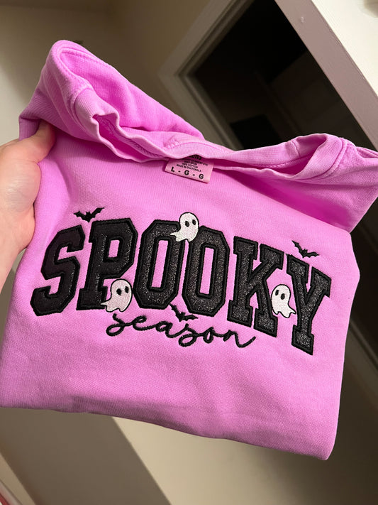 Spooky Season Glitter Sweatshirt